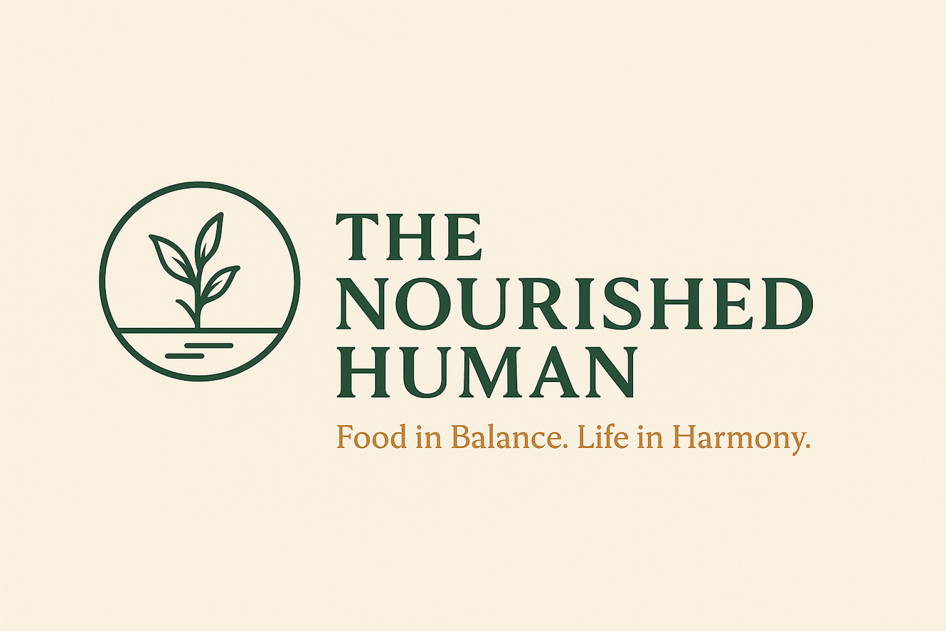 The Nourished Human logo