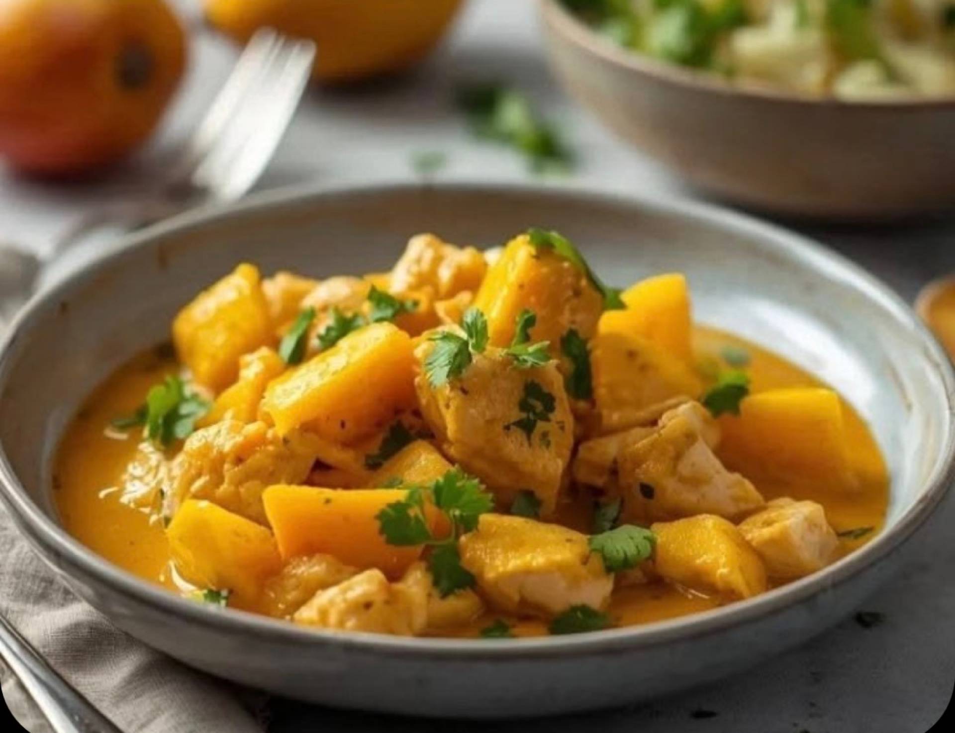 Mango Chicken Curry