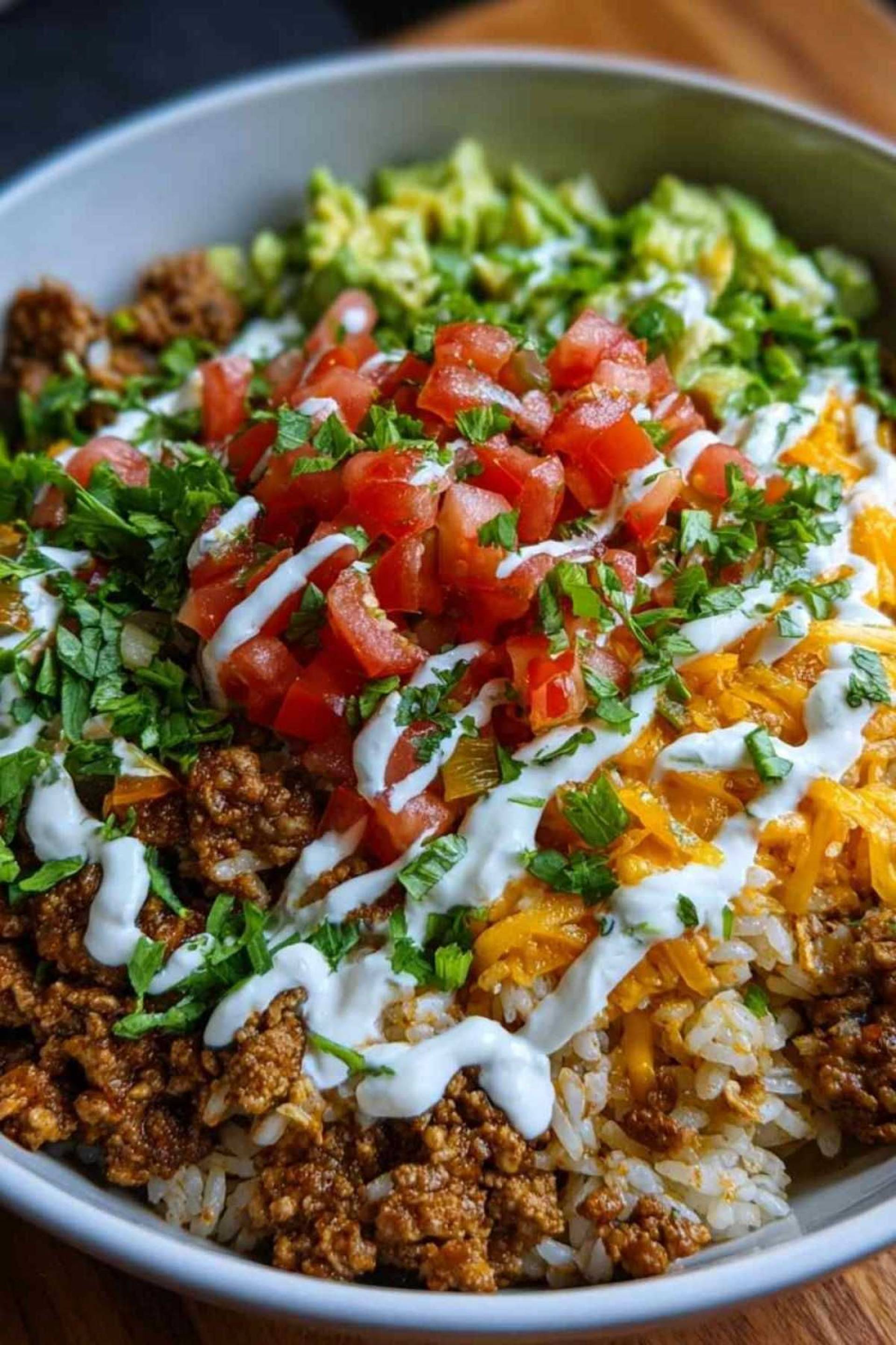 Beef Taco bowl