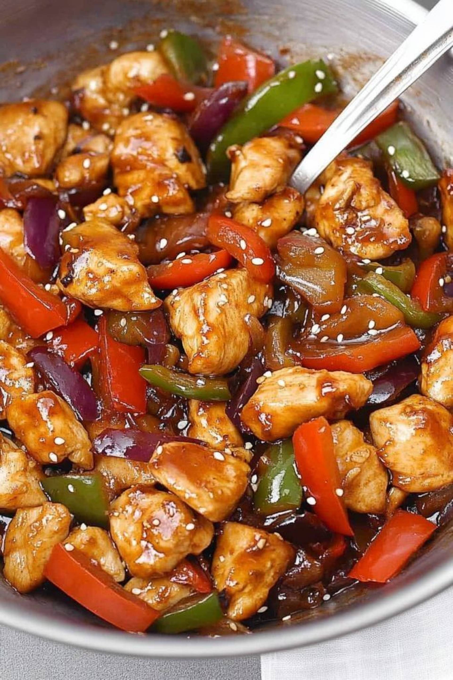 CHICKEN STIR FRY