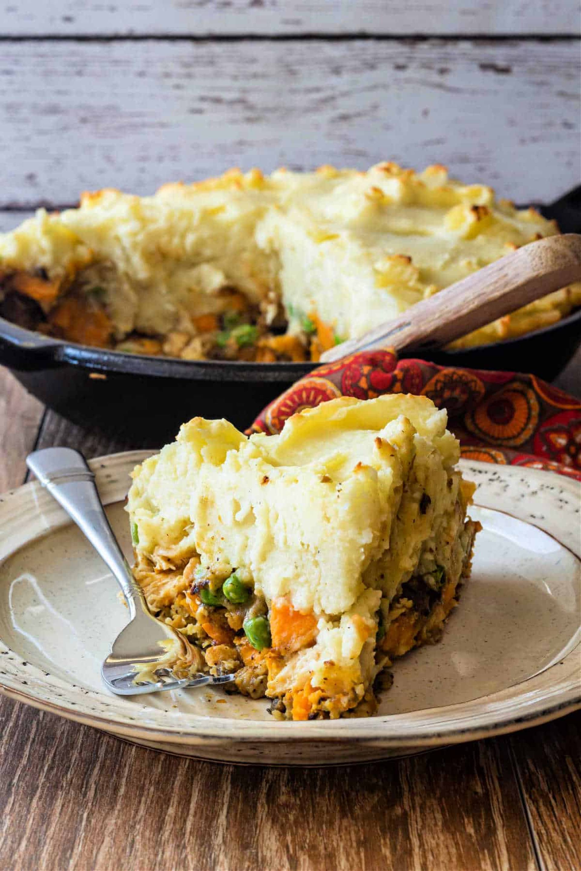 Turkey shepards pie