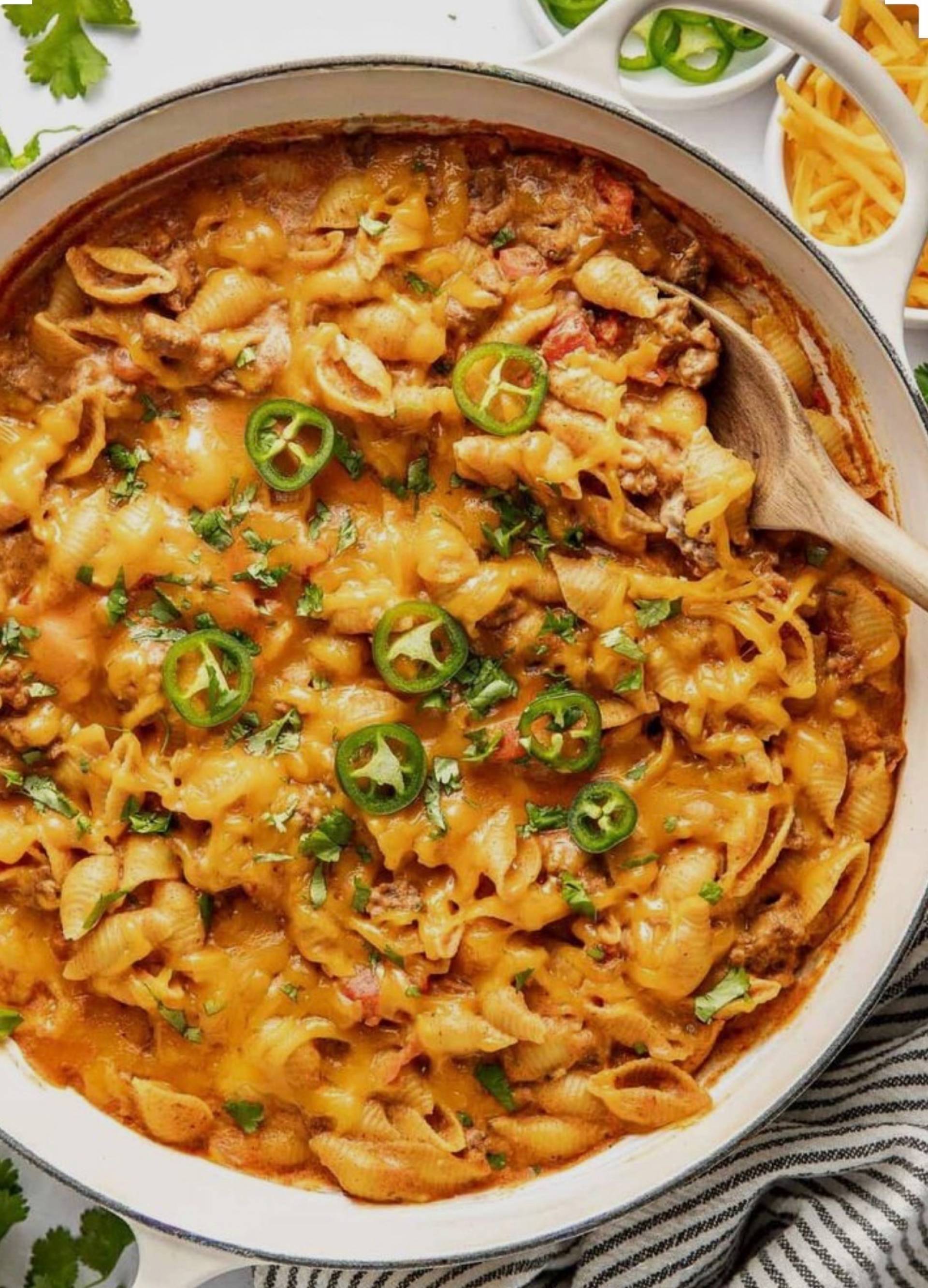 Turkey Taco Pasta